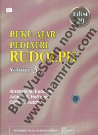 Buku Ajar Pediatri Rudolph, Edisi 20, Vol. 3 (Bab 20-25)