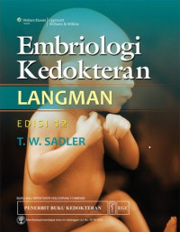 Embriologi Kedokteran Langman