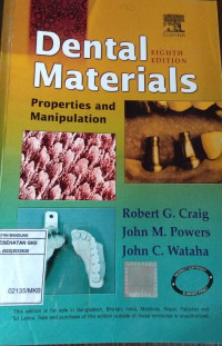 dental materials. (text book) (MKB)