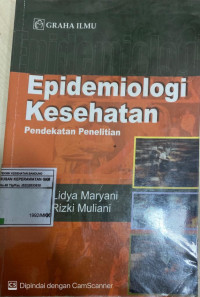 Epidemiologi Kesehatan Pendekatan Penelitian (MBB).