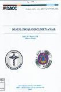 Dental Programs Clinic Manual : Proceeding